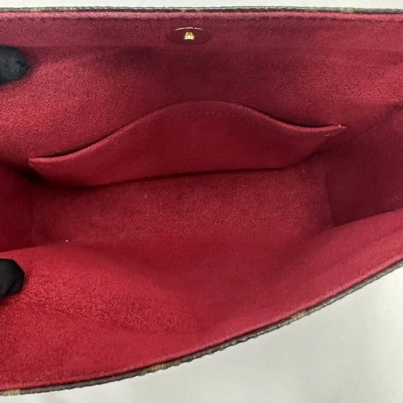 LV 老花表參道手提腋下包 21*13*7.5 98新配件塵袋-1