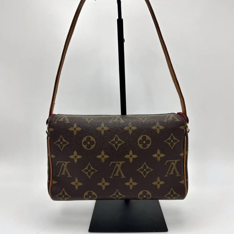 LV 老花表參道手提腋下包 21*13*7.5 98新配件塵袋-5