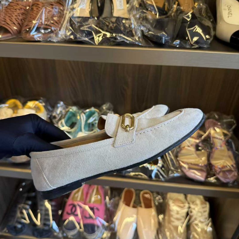 hermes 樂福鞋 36.5號 有瑕疵自行清洗護理下-1