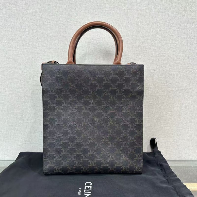 ✨CELINE 老花凱旋門大號琴譜包28*32*8 98新配件塵袋-4