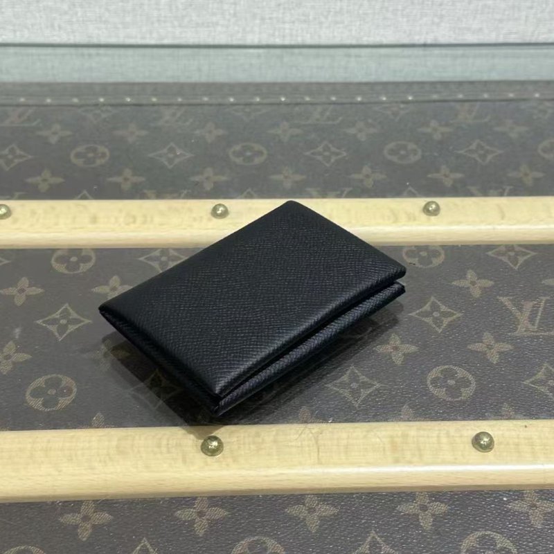 ✨HERMES 黑色短款卡包 10.5*7 全新閒置配件盒子吊牌-2