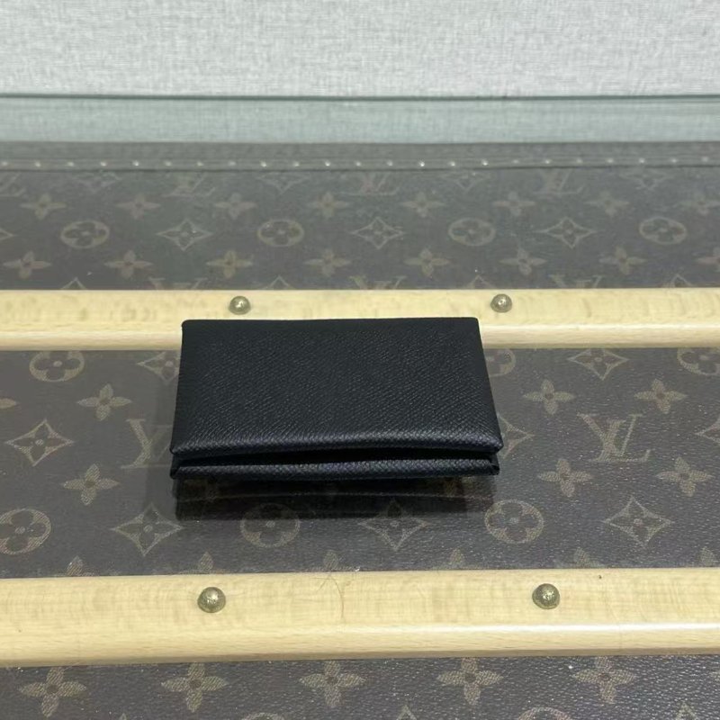 ✨HERMES 黑色短款卡包 10.5*7 全新閒置配件盒子吊牌-3