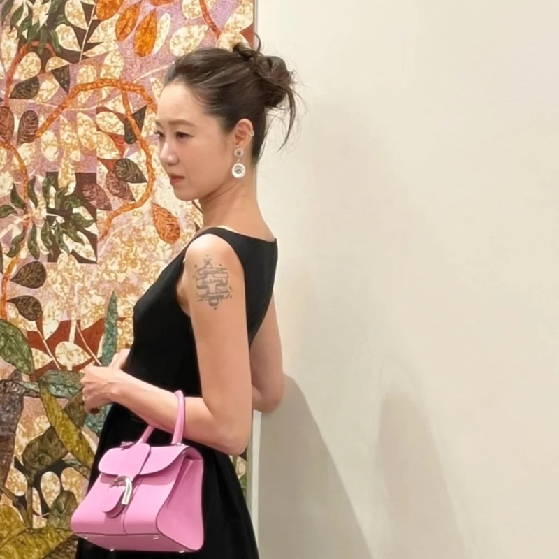 品況好✨ 比利時愛馬仕 Delvaux Brilliant mini 外縫線馬蹄釦水波紋小牛皮手提/斜背包/薰衣草紫-2