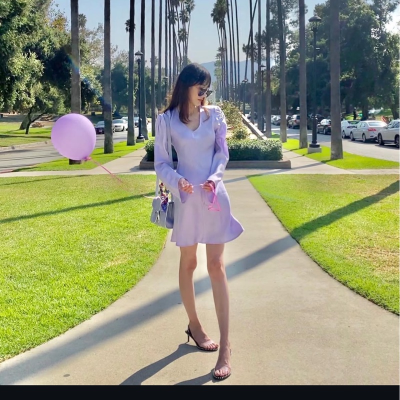 品況好✨ 比利時愛馬仕 Delvaux Brilliant mini 外縫線馬蹄釦水波紋小牛皮手提/斜背包/薰衣草紫-4