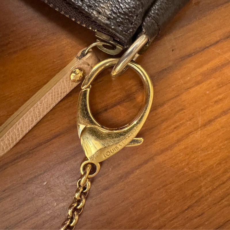 LV老花彩繪限定款手提小包/麻將包-14