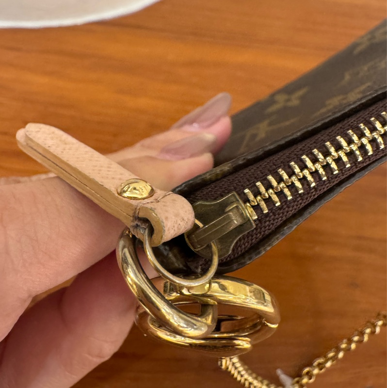 LV老花彩繪限定款手提小包/麻將包-29