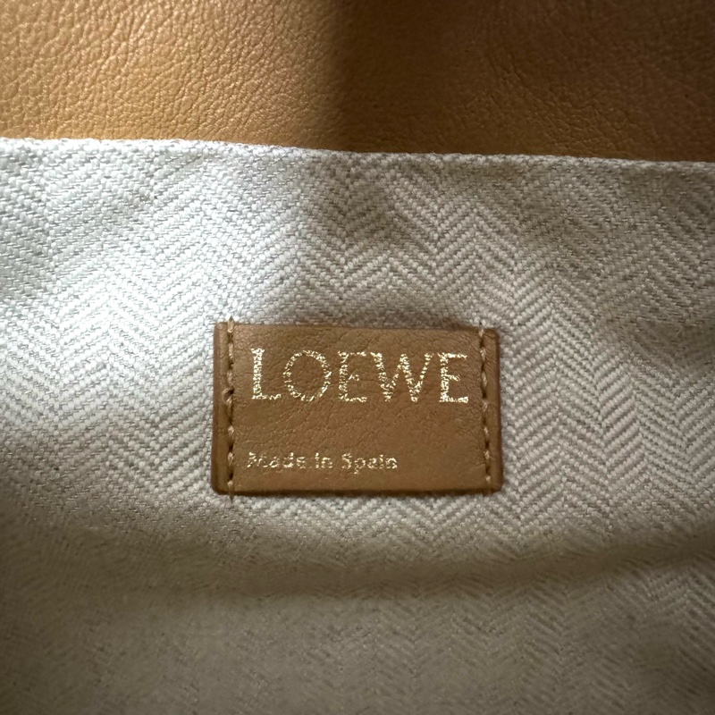 LOEWE / 羅意威 紅色滿印 刺繡福袋中號-3