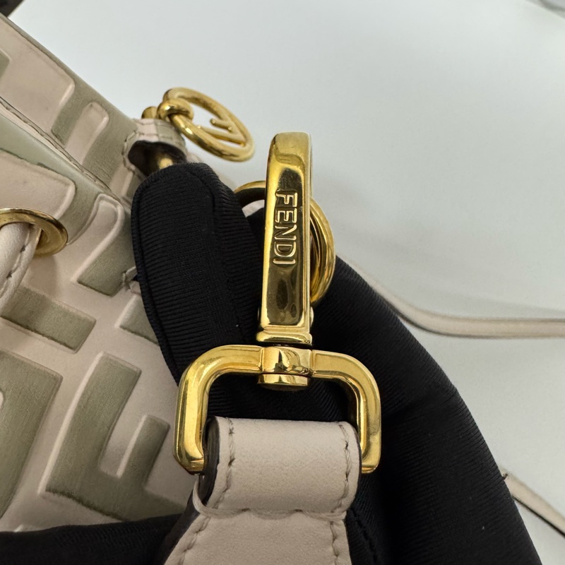 Fendi / 芬迪 MON Tresor系列 mini水桶包-13