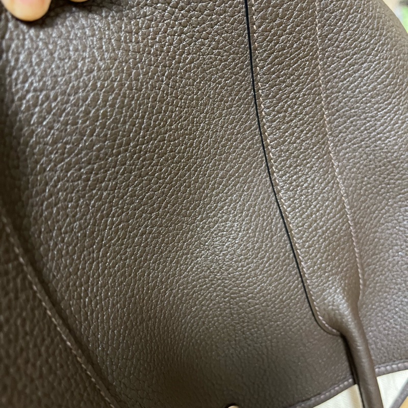 Hermès Garden Party 36深棕｜盲印H 保證正品附防塵袋-20