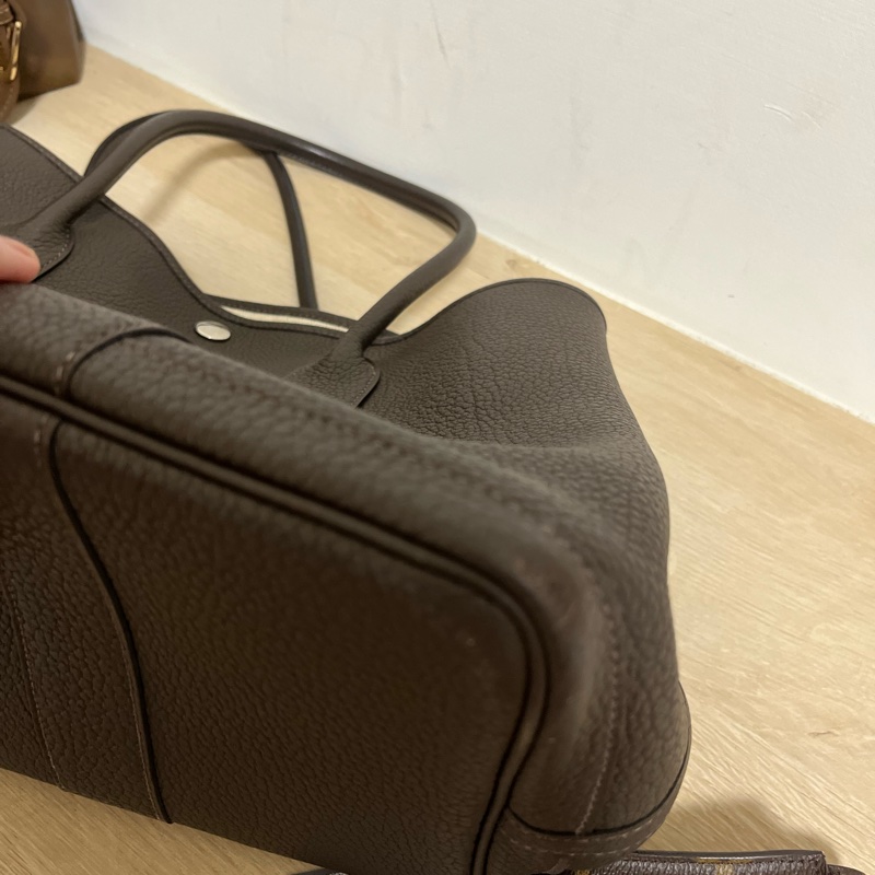 Hermès Garden Party 36深棕｜盲印H 保證正品附防塵袋-24