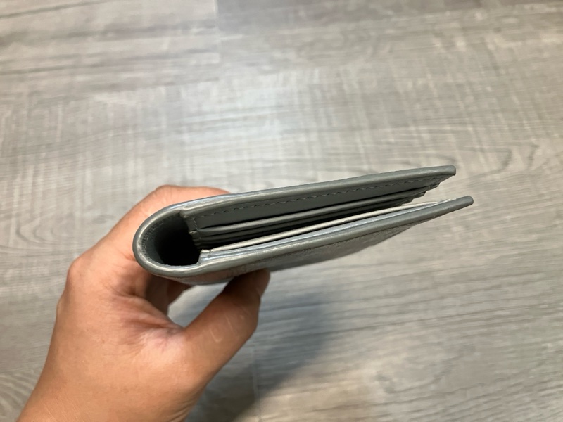 DIOR 迪奧 DIAMOND 鑽石 12卡 對折 兩折 卡包 卡夾 名片夾-4