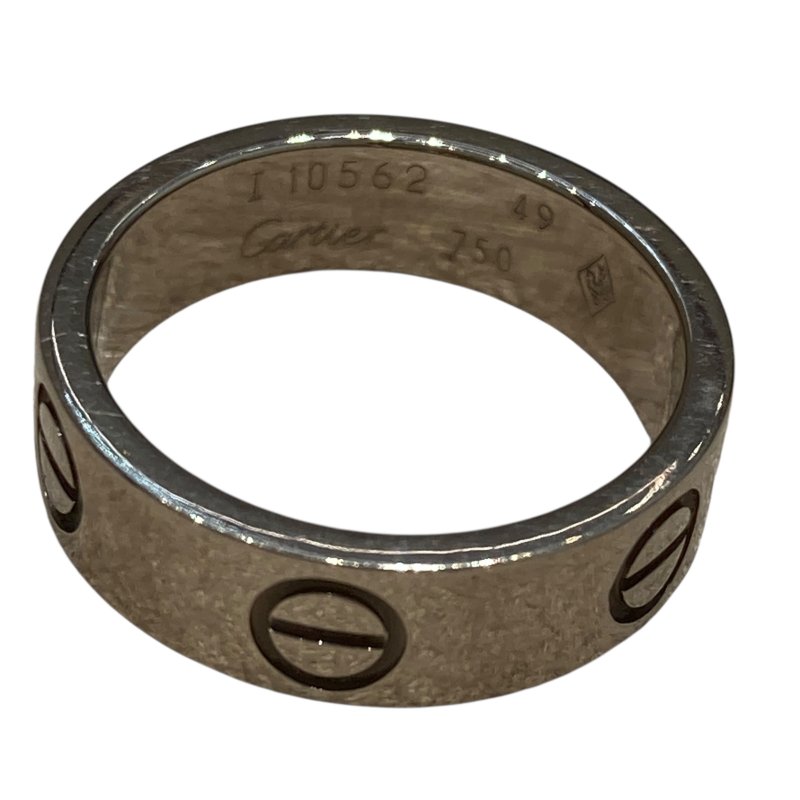 CARTIER 卡地亞 LOVE RING 750 戒指 #49-3