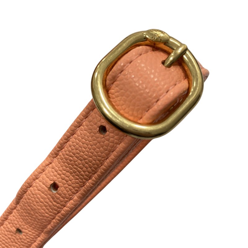 CHANEL 香奈兒 荔枝牛皮 肩背包 鮭魚粉色-21