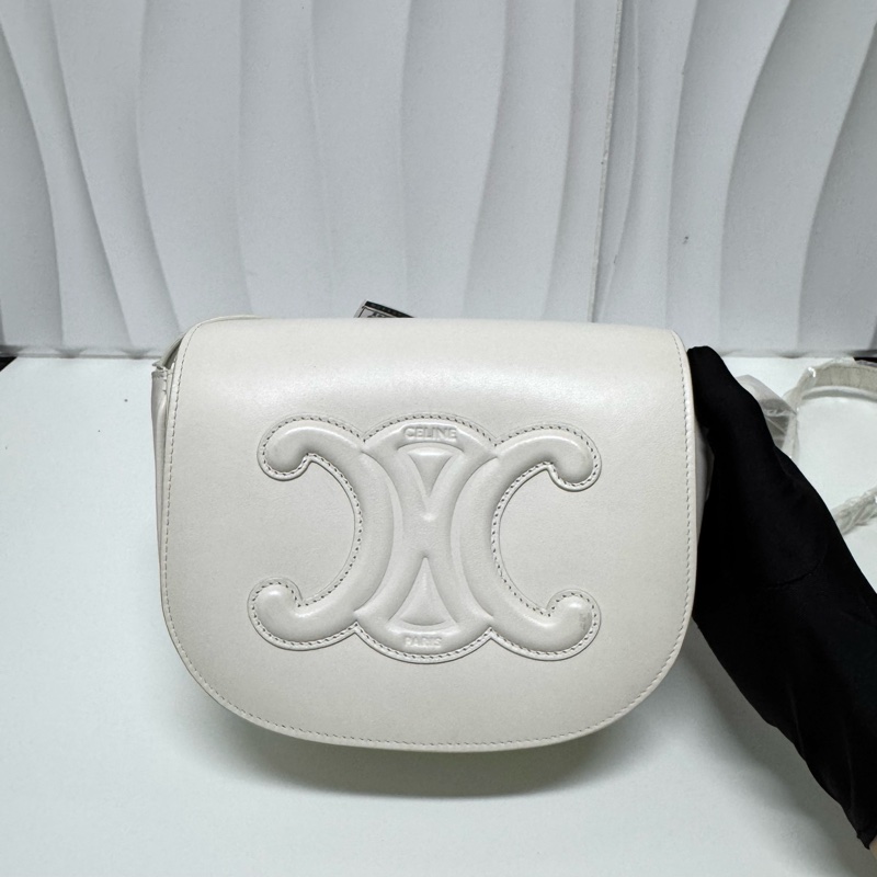 Celine / 賽琳 凱旋門Triomphe馬鞍包-5