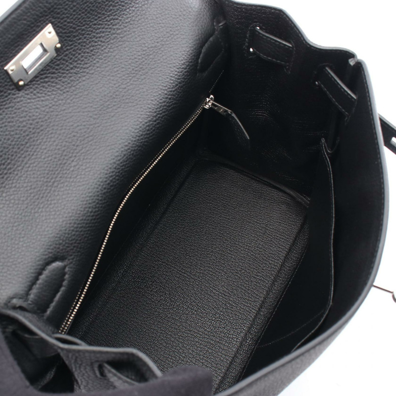 愛馬仕 Kelly 28 肩背包 手提包 Togo 皮革 黑色 二手 女款 SHW Y-2