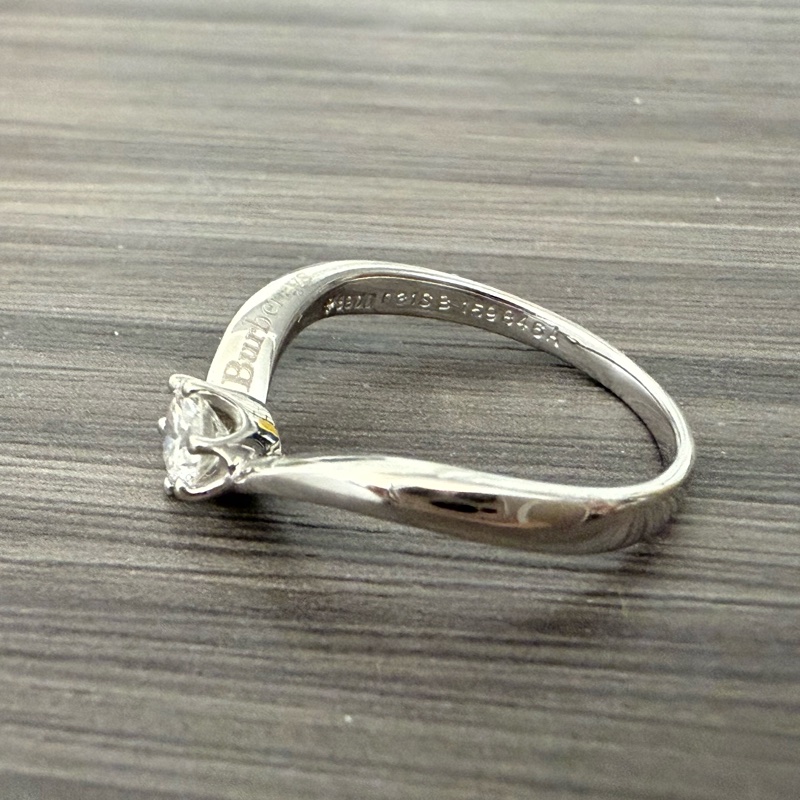 Burberrys 中古鑽石戒指 pt900 0.31ct-2