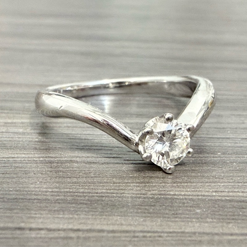 Burberrys 中古鑽石戒指 pt900 0.31ct-9