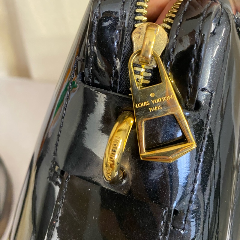 Louis Vuitton TOTE MIROIR 漆皮拼老花 手提&单肩斜挎包-8