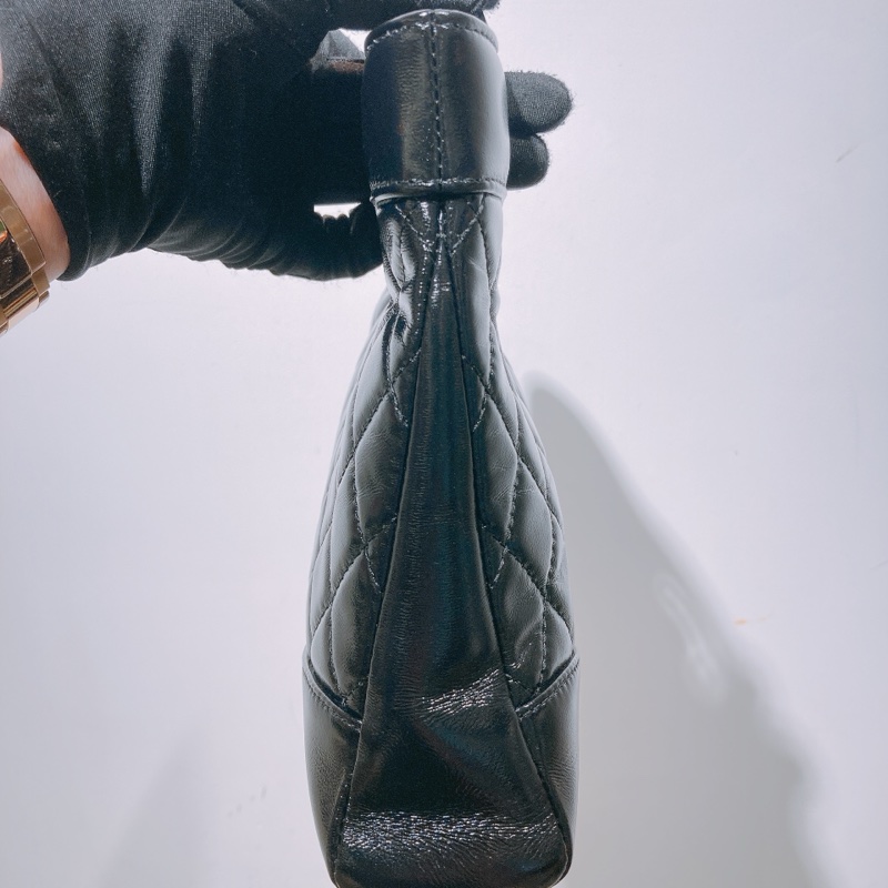 TW4444 CHANEL 香奈兒迷你31系列鍊帶包包31 MINI BAG BLACK CALFSKIN-3