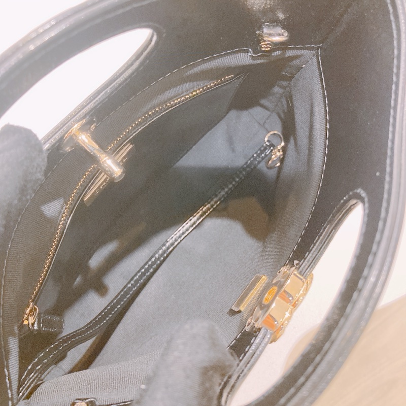 TW4444 CHANEL 香奈兒迷你31系列鍊帶包包31 MINI BAG BLACK CALFSKIN-8