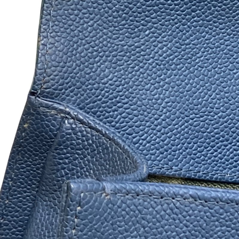 CHANEL 香奈兒 A92193 BOY28 魚子醬皮 鏈條單肩包 藍灰色-15