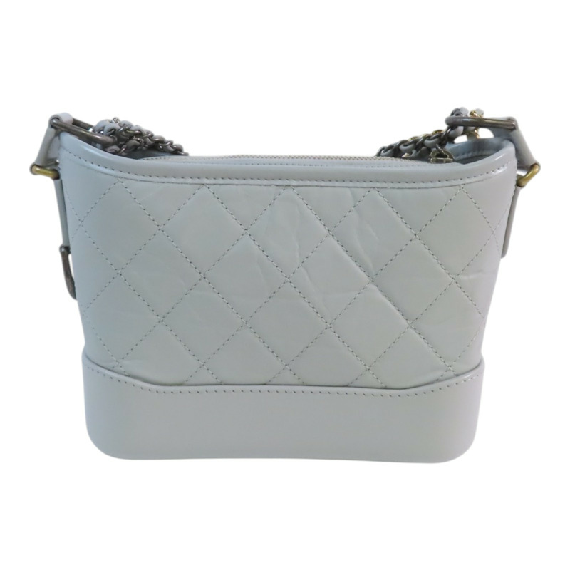 CHANEL 牛皮皮革Garbrillie Small金扣鏈帶肩背袋-1