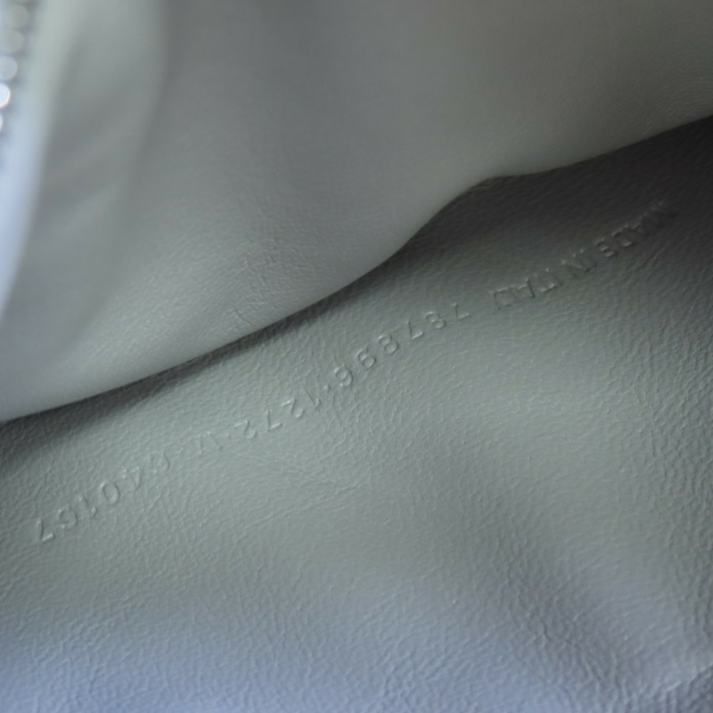 BALENCIAGA 水鑽Monaco Small Bag銀扣肩背袋-6