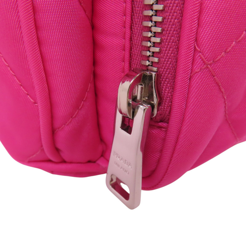 PRADA 尼龍Backpack銀扣背包-15