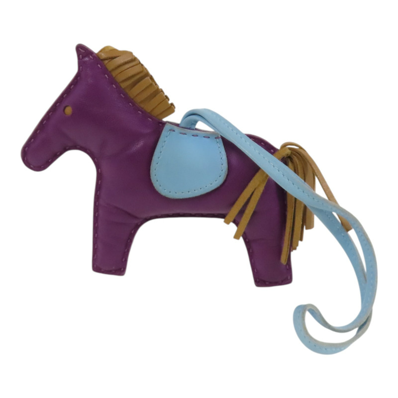 HERMES Swift皮革Rodeo GM掛飾-0