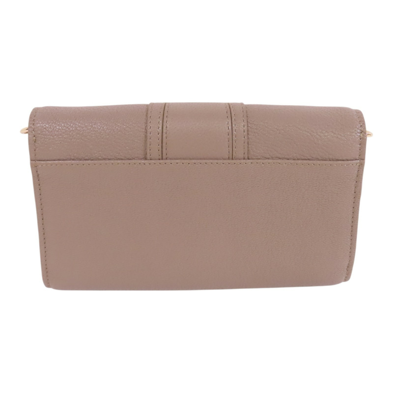 Chloe 牛皮皮革Chain Shoulder Bag金扣鏈帶肩背袋-1