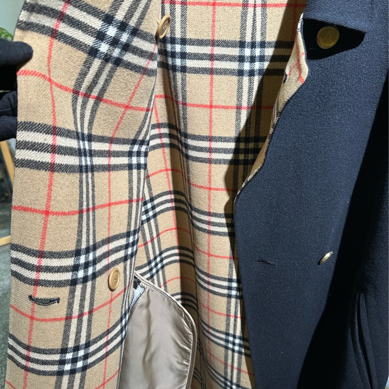 burberrys 男士羊毛風衣 羊毛大衣-4