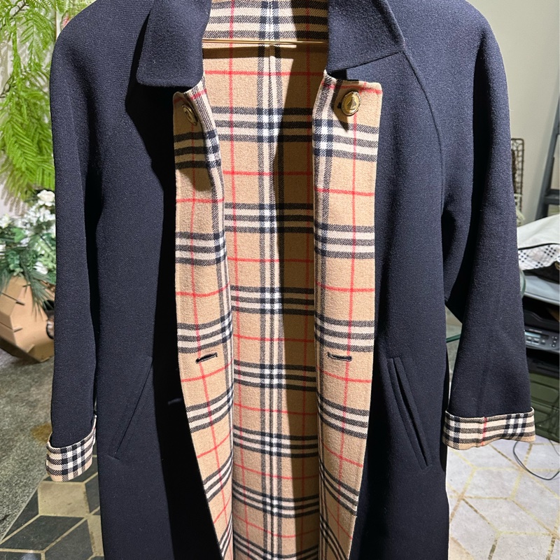 burberrys 男士羊毛風衣 羊毛大衣-6