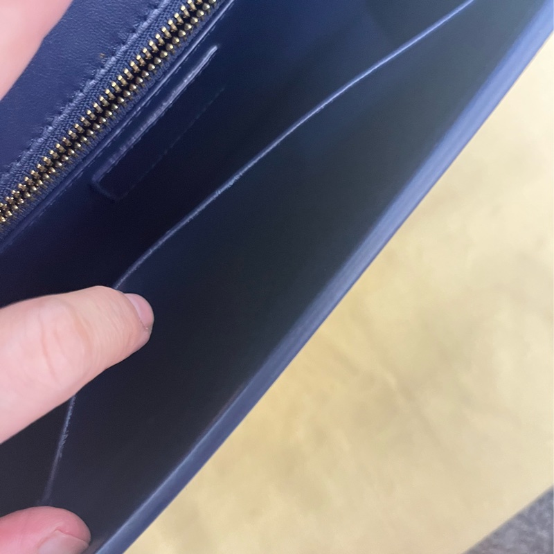 #DIOR 迪奧30 Montaigne 蒙田#牛皮翻蓋深藍色#斜背-22