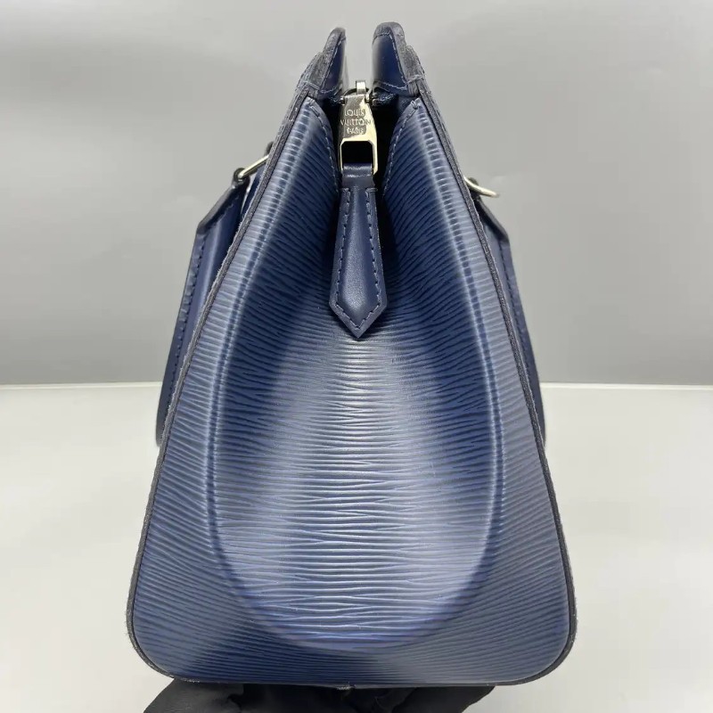 LV路易威登 藍色水波紋epi 手提包 肩背包-1