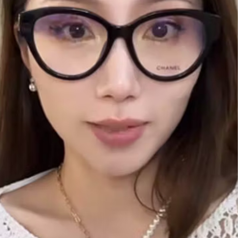 優惠 Chanel 香奈兒 愛心平光眼鏡-8