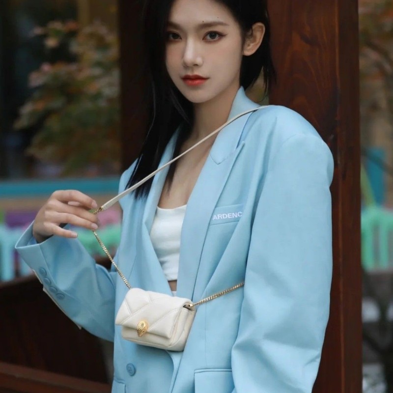 莉亞精品♡Bvlgari 象牙白迷你包 近新閒置-1