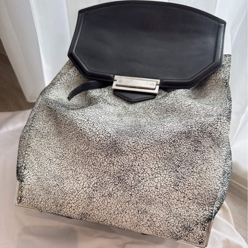 Alexander Wang 爆裂紋雙肩後背包-0