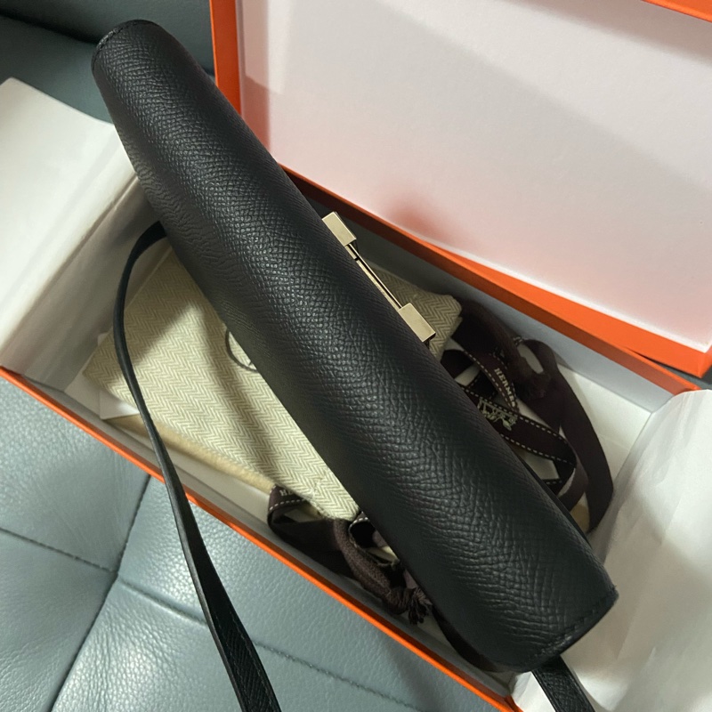 Hermes Constance to go 黑銀扣-4