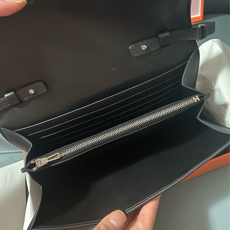 Hermes Constance to go 黑銀扣-7