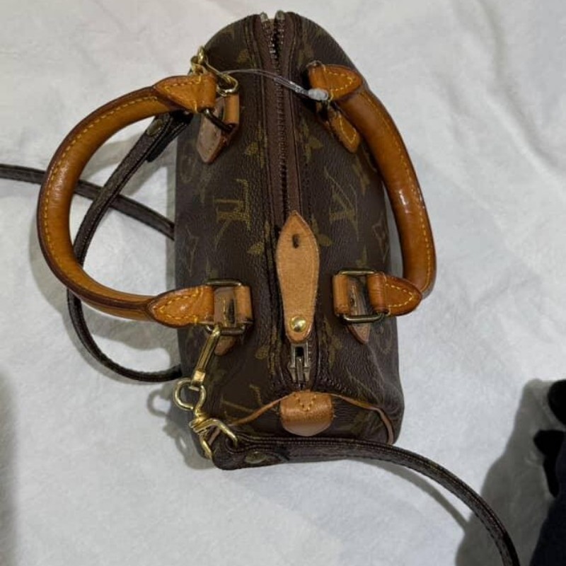 LV Speedy Mini (老花背帶)-5