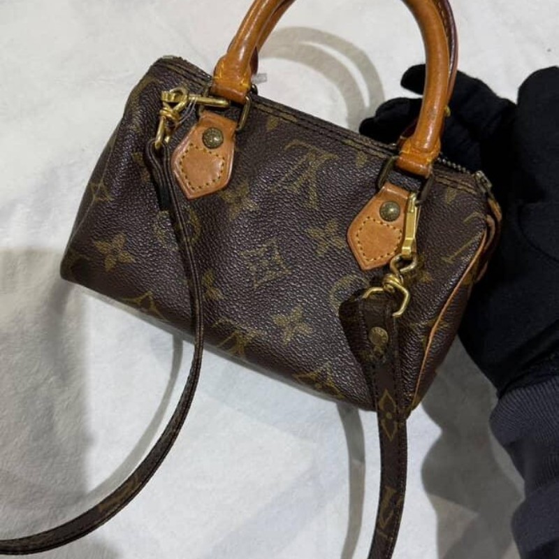 LV Speedy Mini (老花背帶)-8