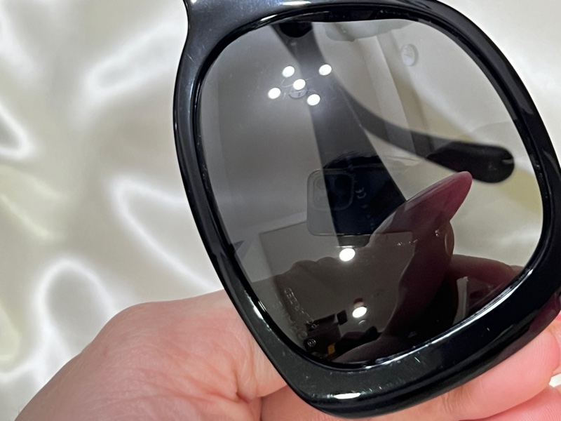 Chanel 書包扣太陽眼鏡 有實戴圖片-4