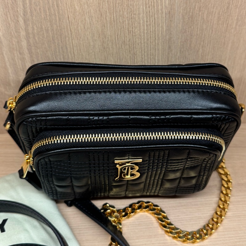 Burberry 相機包 金鏈 金扣-4