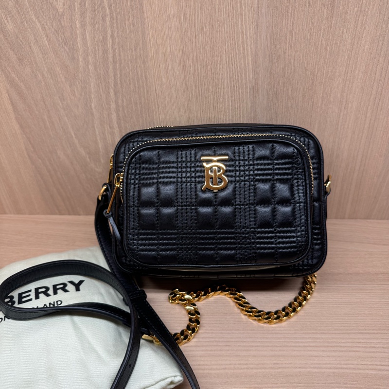 Burberry 相機包 金鏈 金扣-6