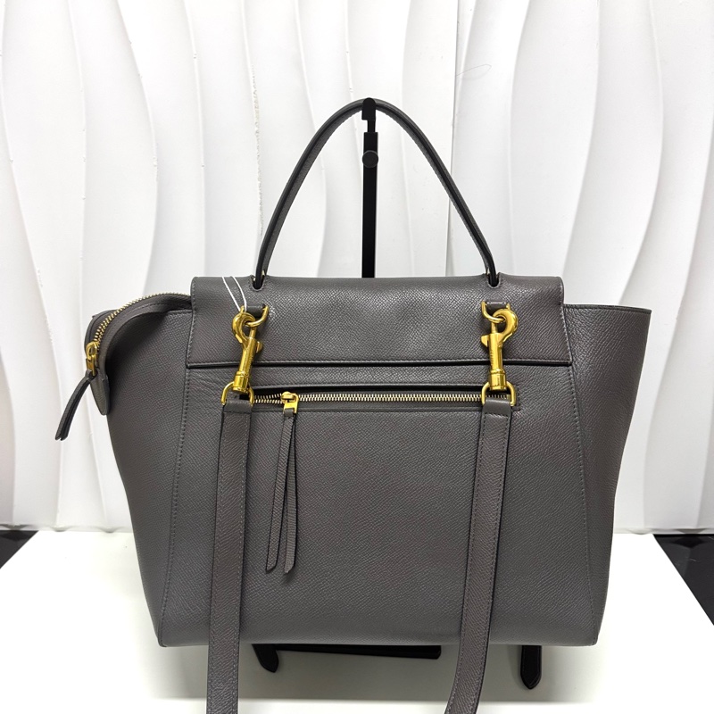 Celine / 賽琳 锡器灰 Mini  Belt鯰魚包-1