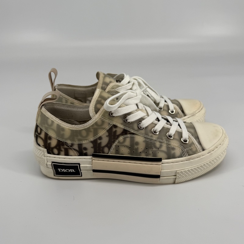 Dior db23低筒帆布鞋-2