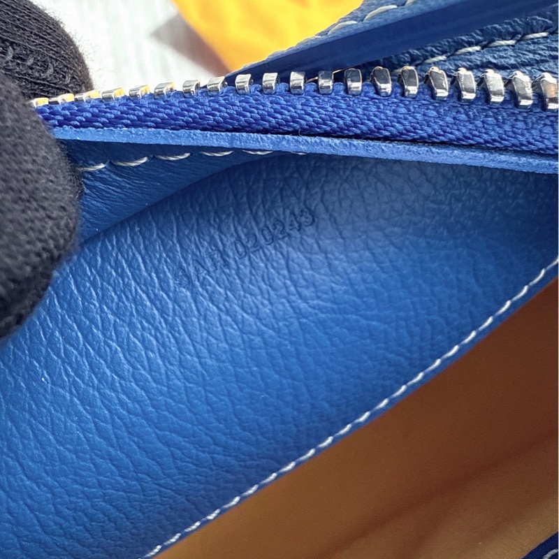 Goyard Hirondelle 藍色包-9