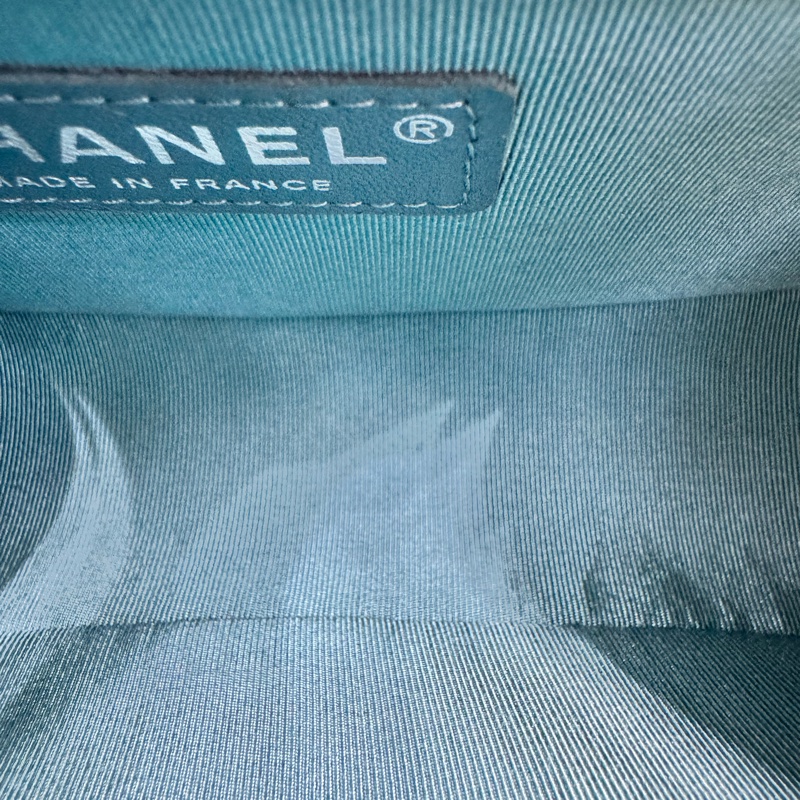 Chanel / 香奈兒 Leboy 小號人魚姬孔雀藍-6