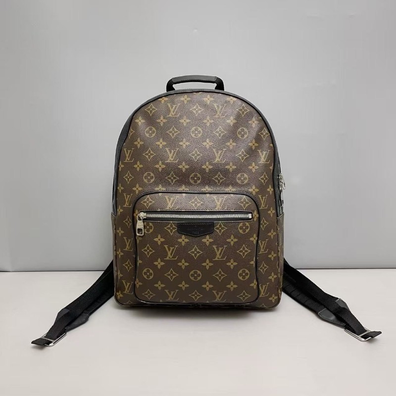 LV路易威登 男士josh老花雙肩包 後背包-0