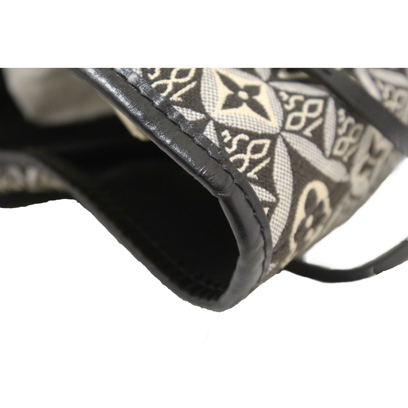 Louis Vuitton Grey Jacquard Since 1854 Neverfull MM Shoulder Tote Bag-8